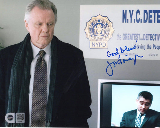 JON VOIGHT SIGNED COOL 8X10 PHOTO (2) ALSO SWAU