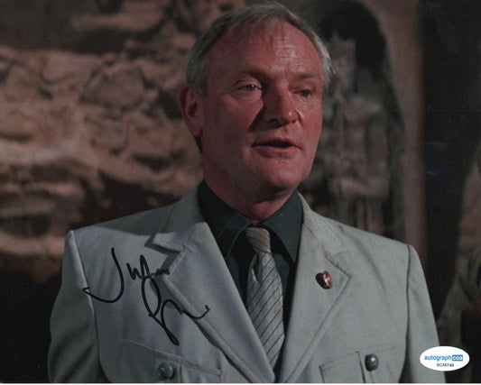 JULIAN GLOVER SIGNED INDIANA JONES 8X10 PHOTO (4) ALSO ACOA