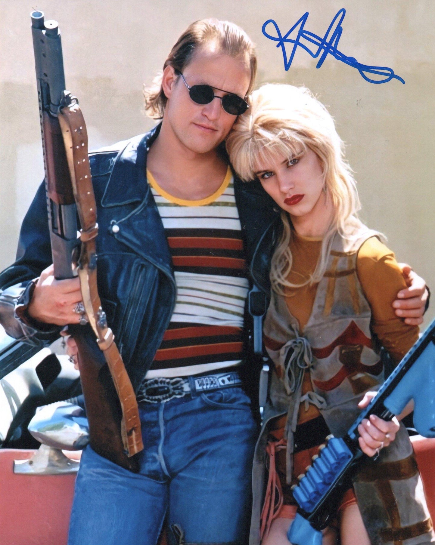 JULIETTE LEWIS SIGNED NATURAL BORN KILLERS 10X8 PHOTO (3)