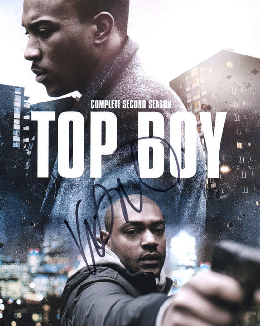 KANE ROBINSON ( KANO ) SIGNED TOP BOY 8X10 PHOTO (4)