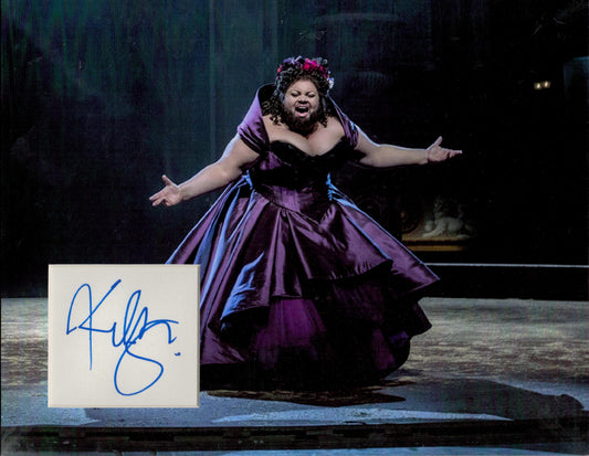 KEALA SETTLE SIGNED 14X11 THE GREATEST SHOWMAN PHOTO MOUNT (1)