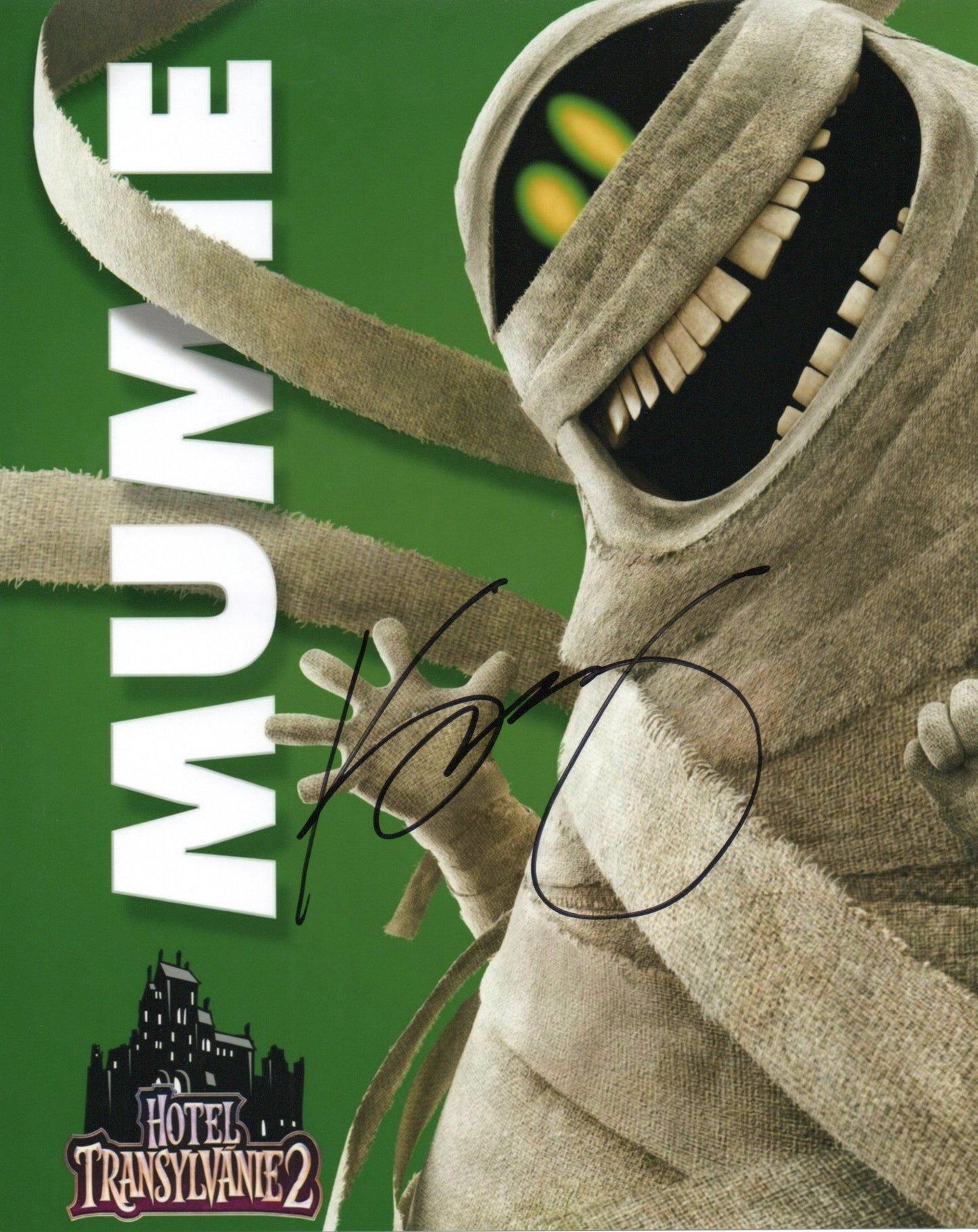 KEEGAN-MICHAEL KEY SIGNED HOTEL TRANSYLVANIA 8X10 PHOTO (2)