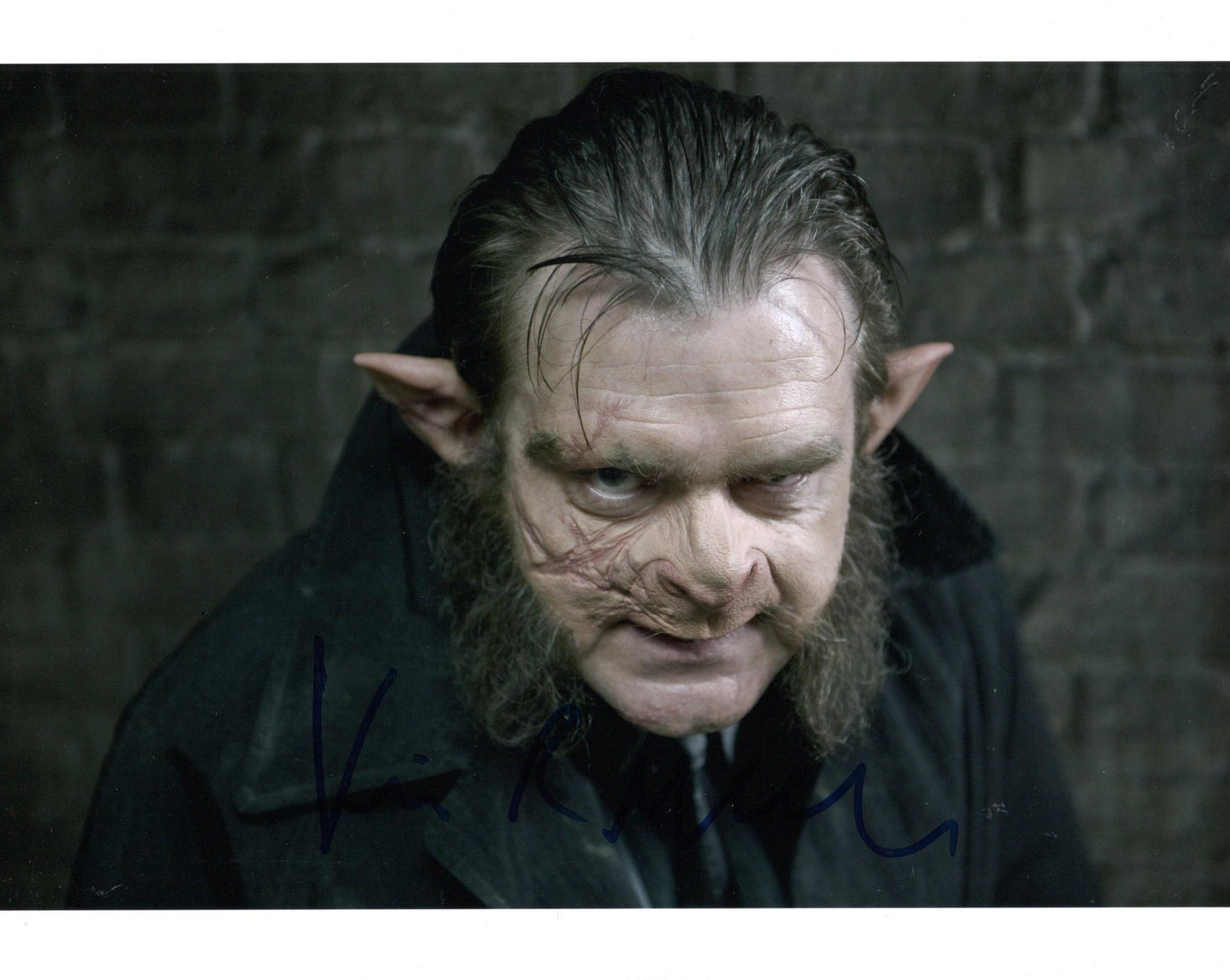 KEVIN MCNALLY SIGNED DEMONS 8X10 PHOTO (1)