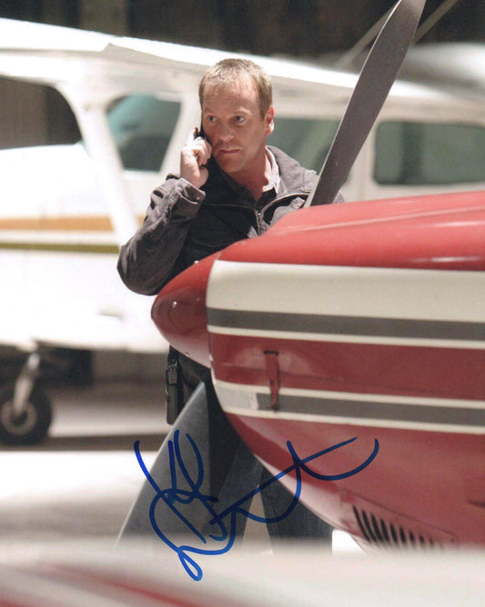 KIEFER SUTHERLAND SIGNED 24 8X10 PHOTO (1)