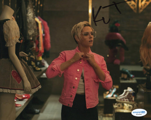KRISTEN STEWART SIGNED CHARLIES ANGELS 10X8 PHOTO (1) ALSO ACOA CERTIFIED