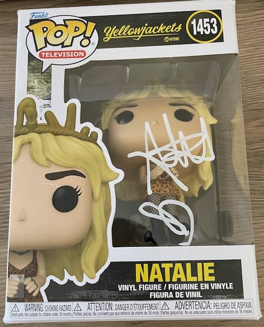 JULIETTE LEWIS SIGNED NATALIE YELLOWJACKETS FUNKO POP (1) ALSO SWAU