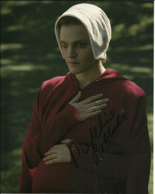 MADELINE BREWER SIGNED THE HANDMAIDS TALE 10X8 PHOTO (1)