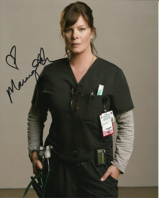 MARCIA GAY HARDEN SIGNED CODE BLACK 10X8 PHOTO (2)