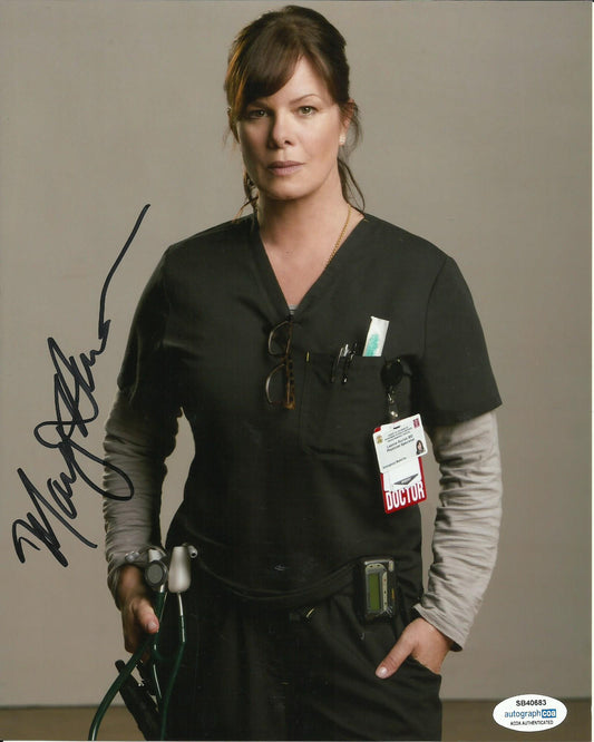 MARCIA GAY HARDEN SIGNED CODE BLACK 10X8 PHOTO (1) ALSO ACOA CERTIFIED