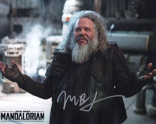 MARK BOONE JUNIOR SIGNED THE MANDALORIAN 8X10 PHOTO (1)