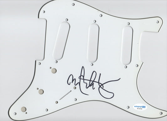 MARK WAHLBERG SIGNED PICKGUARD- SCRATCHPLATE- ALSO ACOA (1)