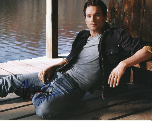 MATT BOMER SIGNED COOL 8X10 PHOTO (2)