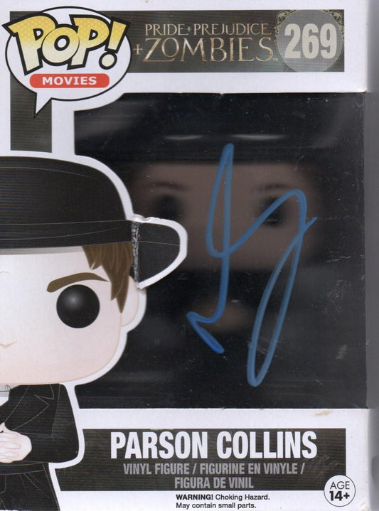 MATT SMITH SIGNED PARSON COLLINS PRIDE AND PREJUDICE AND ZOMBIES FUNKO POP (1) ALSO ACOA