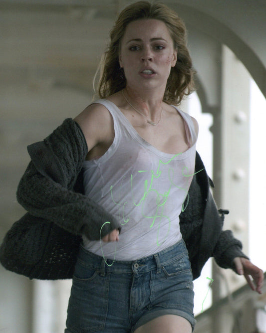MELISSA GEORGE SIGNED TRIANGLE 10X8 PHOTO (1)