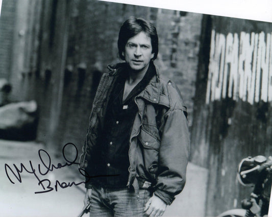 MICHAEL BRANDON SIGNED DEMPSEY AND MAKEPEACE 10X8 PHOTO