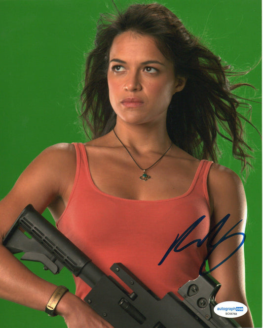 MICHELLE RODRIGUEZ SIGNED AVATAR 10X8 PHOTO (2) ALSO ACOA