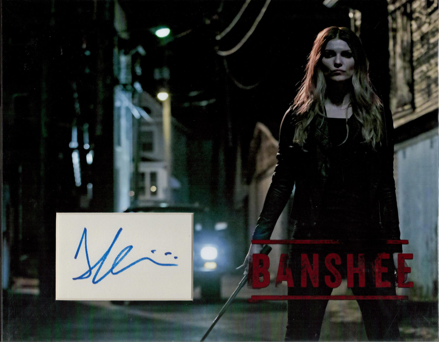 IVANA MILICEVIC SIGNED 14X11 BANSHEE PHOTO MOUNT (1)