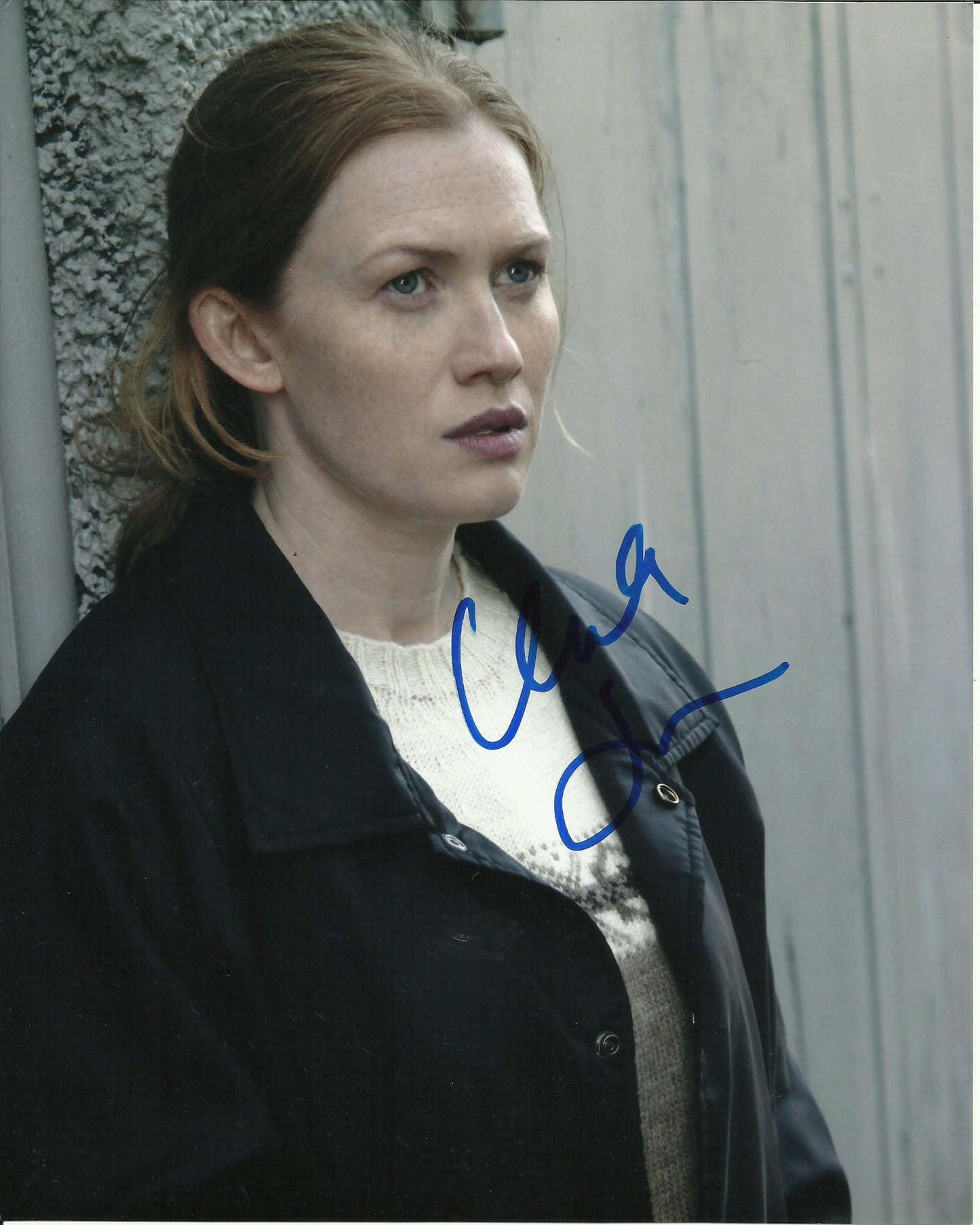 MIREILLE ENOS SIGNED THE KILLING 10X8 PHOTO (1)