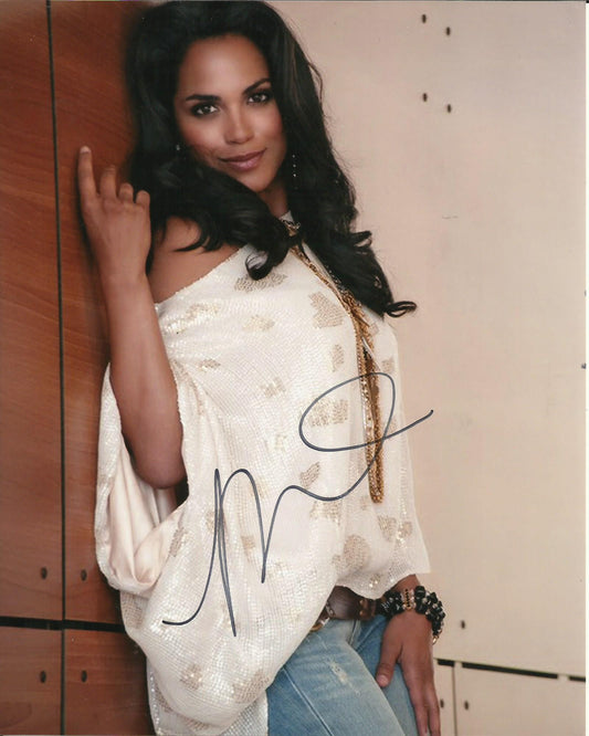MONICA RAYMUND SIGNED SEXY 10X8 PHOTO (3)