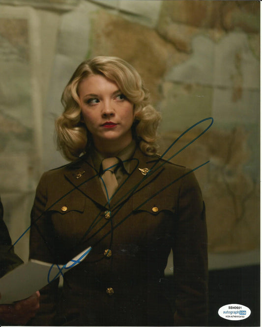 NATALIE DORMER SIGNED AGENT CARTER 8X10 PHOTO ALSO ACOA