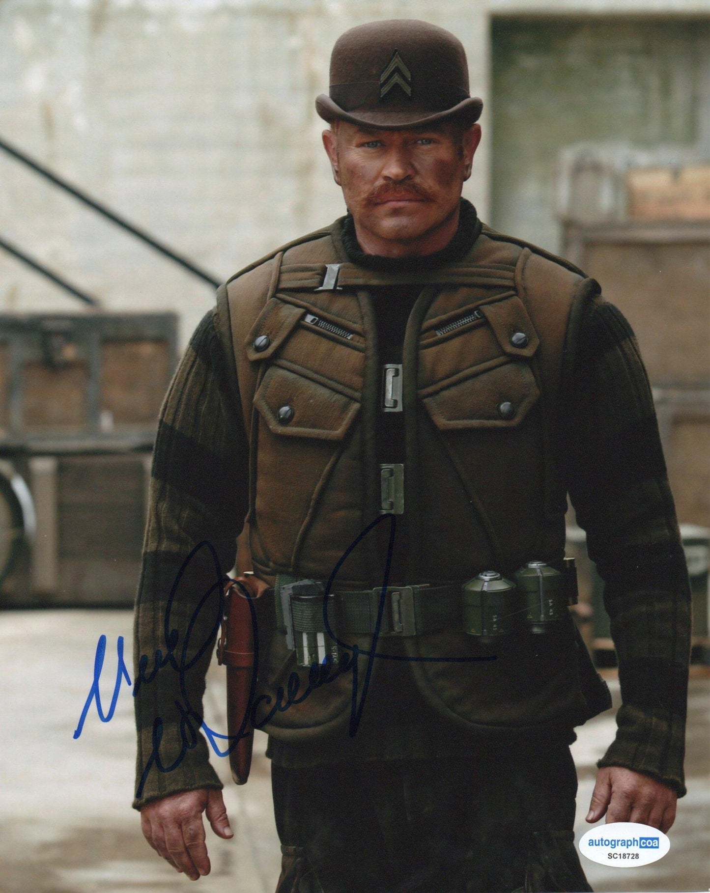 NEAL McDONOUGH SIGNED AGENT CARTER 8X10 PHOTO (1) ALSO ACOA