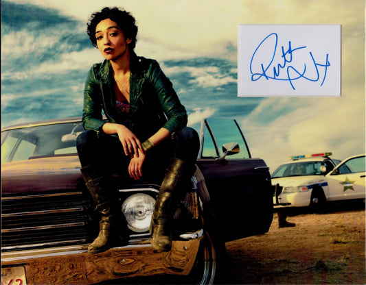 RUTH NEGGA SIGNED 14X11 PREACHER PHOTO MOUNT (1)
