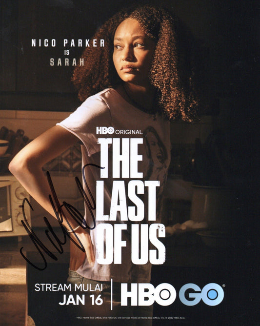NICO PARKER SIGNED THE LAST OF US 8X10 PHOTO (1)