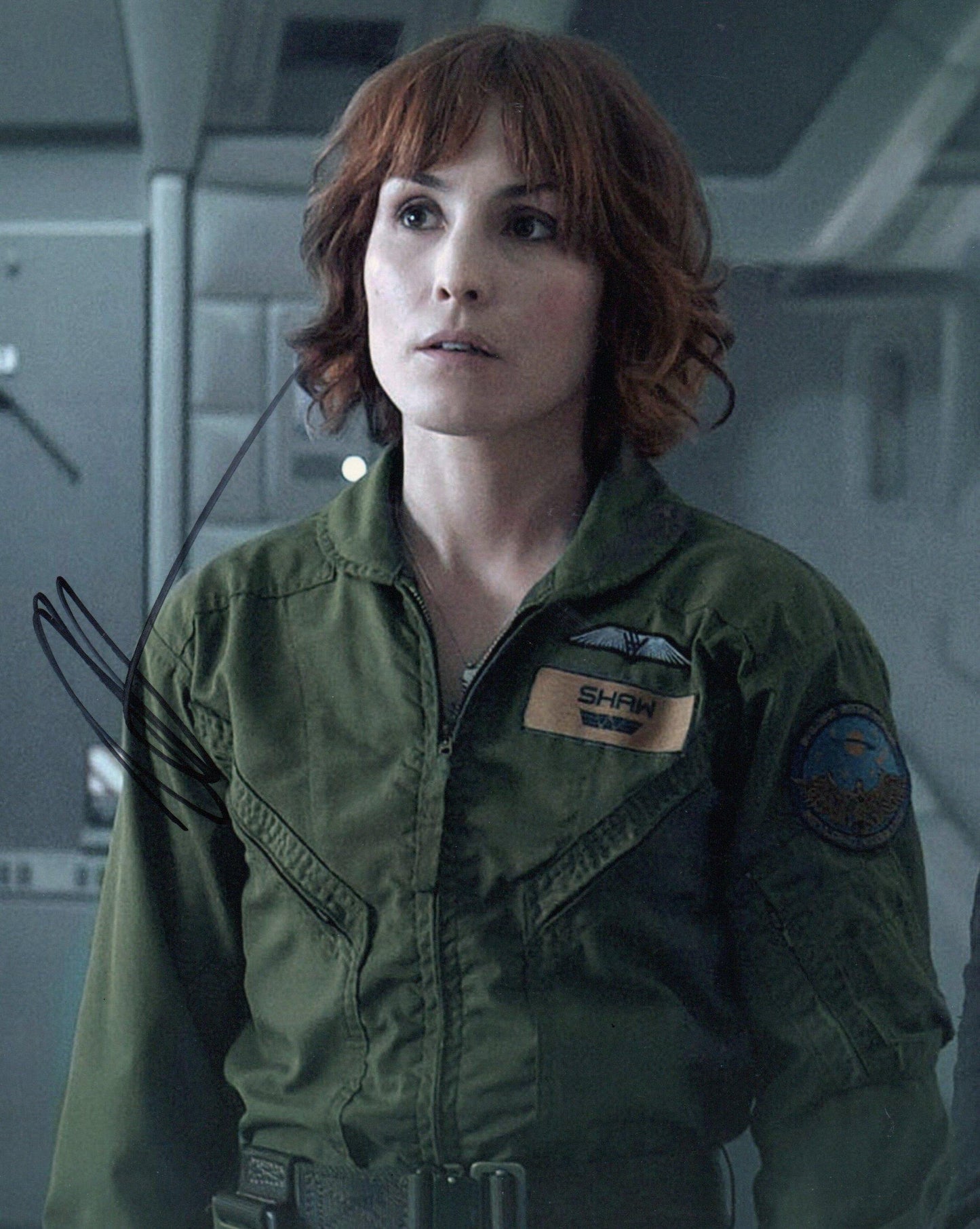 NOOMI RAPACE SIGNED ALIEN CONVENANT 10X8 PHOTO (1)