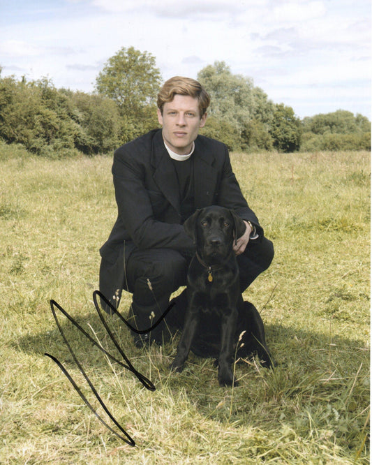 JAMES NORTON SIGNED GRANTCHESTER 8X10 PHOTO