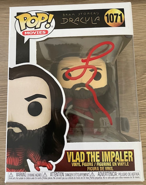 GARY OLDMAN SIGNED VLAD THE IMPALER DRACULA FUNKO POP (2) ALSO SWAU