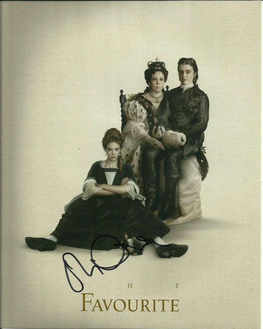 OLIVIA COLMAN SIGNED THE FAVOURITE 10X8 PHOTO