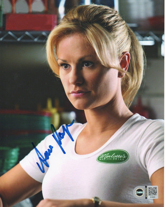 ANNA PAQUIN SIGNED SEXY TRUE BLOOD 10X8 PHOTO (9) ALSO SWAU CERTIFIED