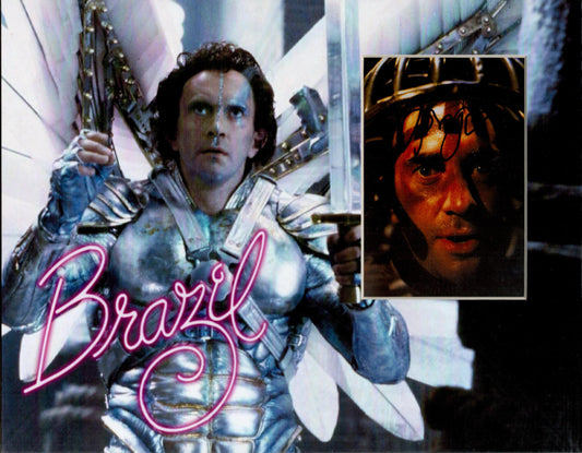 JONATHAN PRYCE SIGNED 14X11 BRAZIL PHOTO MOUNT (2)