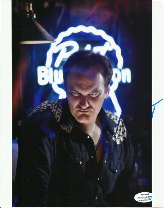 QUENTIN TARANTINO SIGNED 8X10 PHOTO (1) ALSO ACOA CERTIFIED
