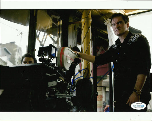QUENTIN TARANTINO SIGNED 8X10 PHOTO (2) ALSO ACOA CERTIFIED