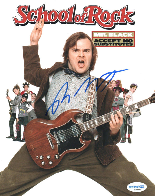 RICHARD LINKLATER SIGNED SCHOOL OF ROCK 8X10 PHOTO (1) ALSO ACOA