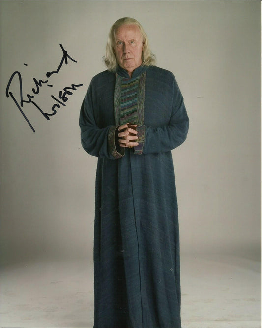 RICHARD WILSON SIGNED MERLIN 8X10 PHOTO (2)