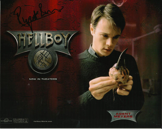 RUPERT EVANS SIGNED HELLBOY 8X10 PHOTO (2)