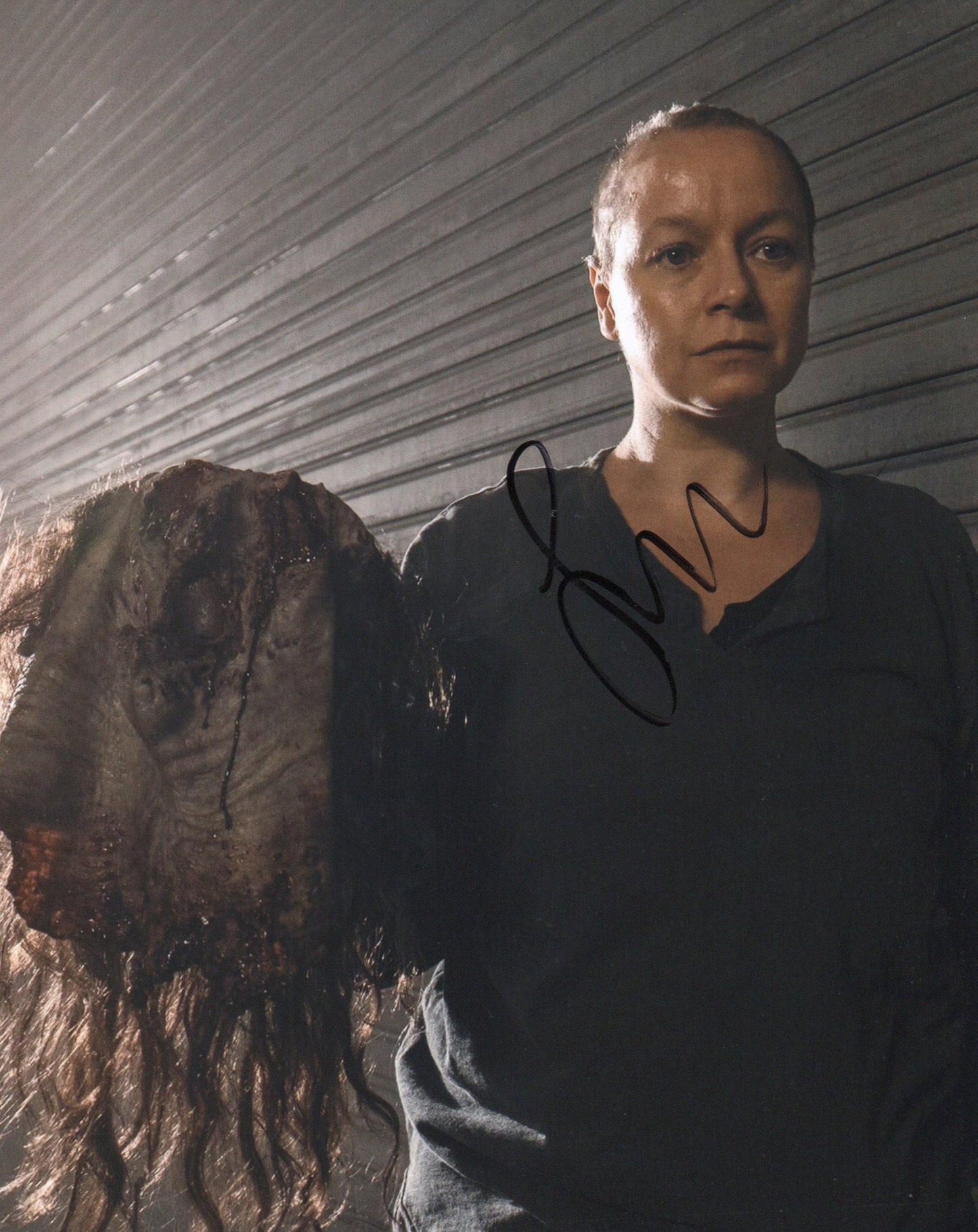 SAMANTHA MORTON SIGNED THE WALKING DEAD 8X10 PHOTO (3)
