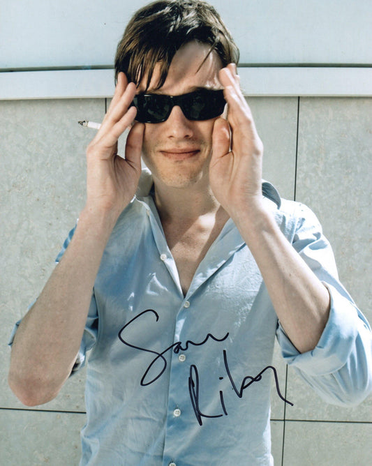 SAM RILEY SIGNED COOL 8X10 PHOTO (1)