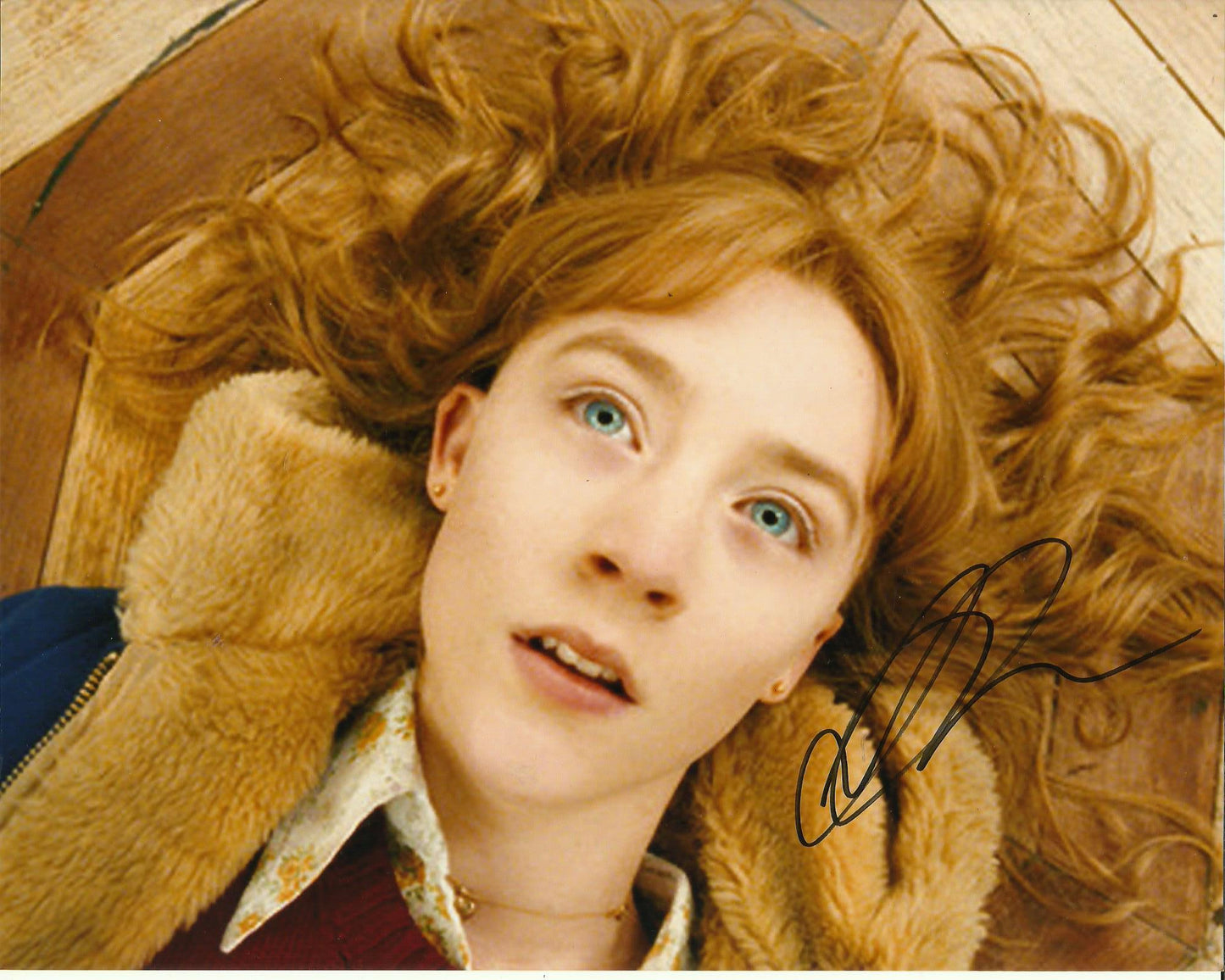 SAOIRSE RONAN SIGNED THE LOVELY BONES 10X8 PHOTO