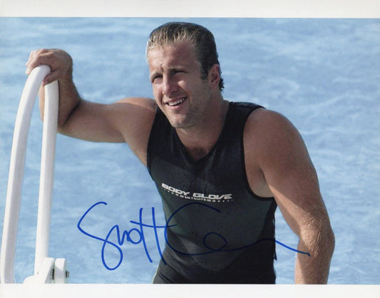SCOTT CAAN SIGNED INTO THE BLUE 8X10 PHOTO