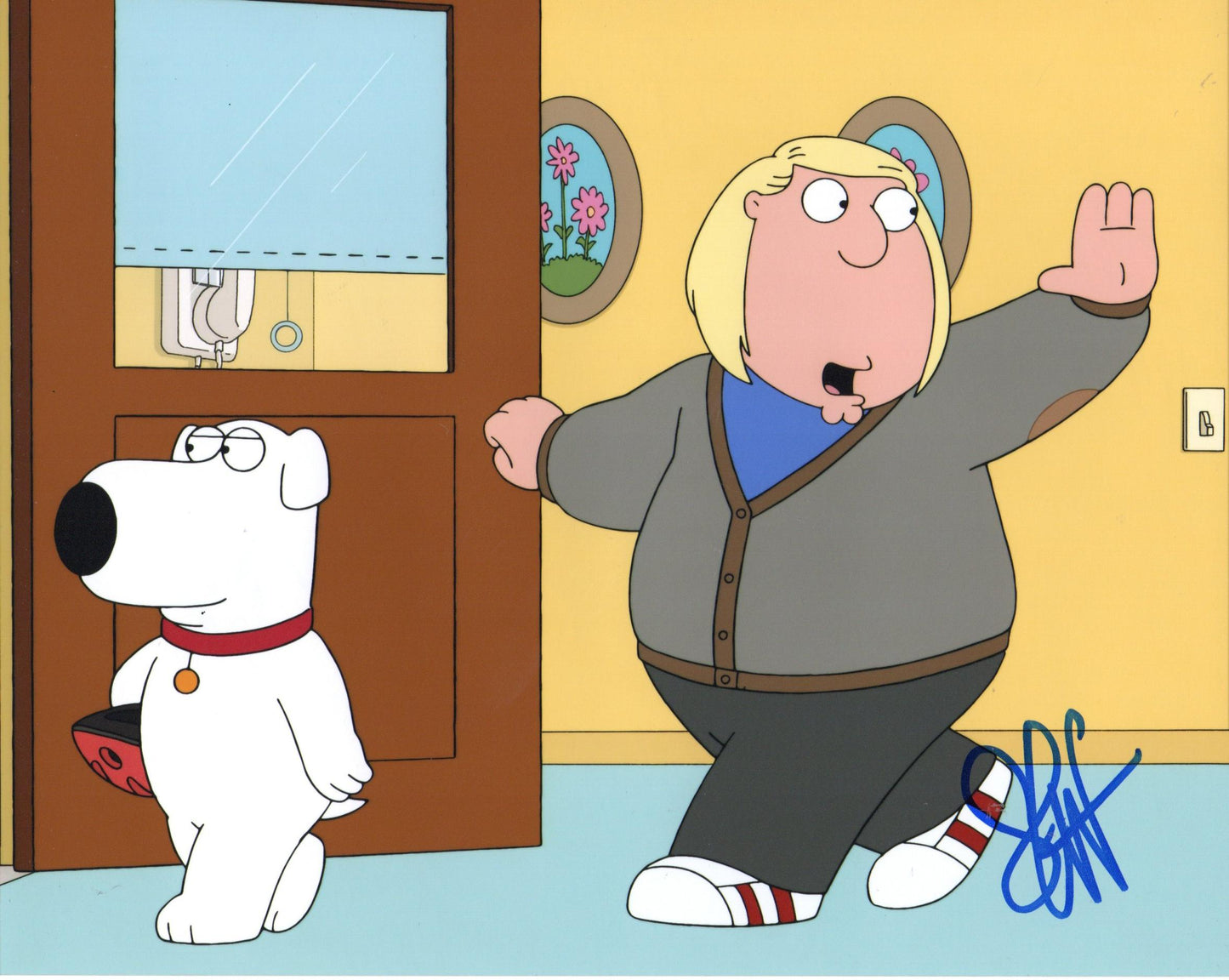 SETH GREEN SIGNED FAMILY GUY 8X10 PHOTO (3)