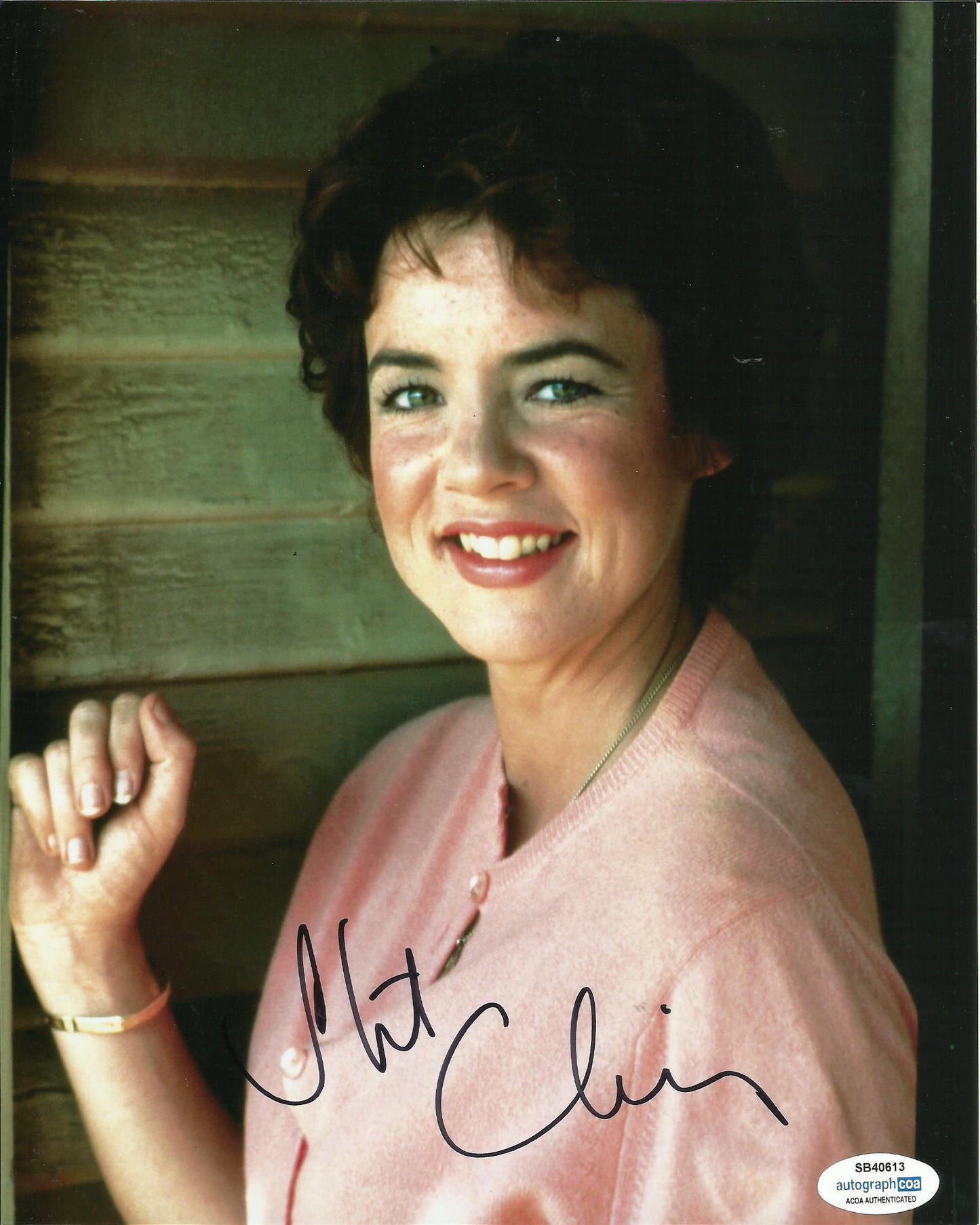 STOCKARD CHANNING SIGNED GREASE 10X8 PHOTO (2) ALSO ACOA CERTIFIED