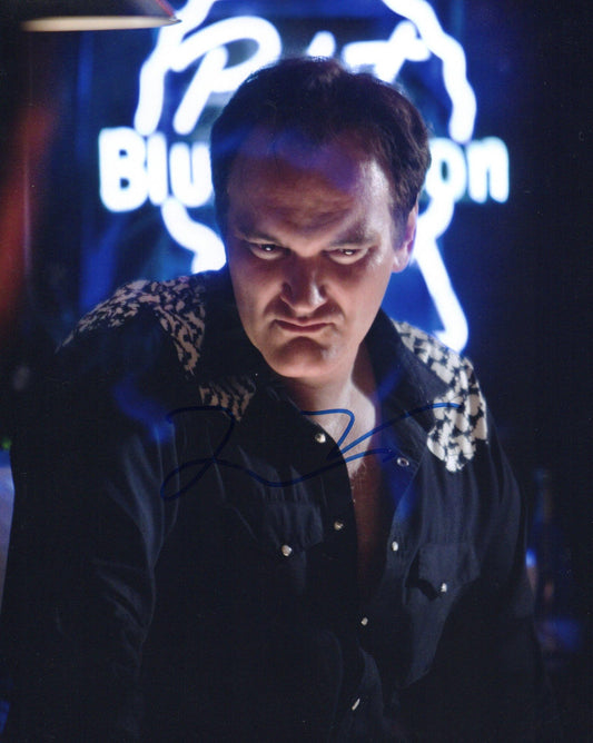 QUENTIN TARANTINO SIGNED 8X10 PHOTO (4)