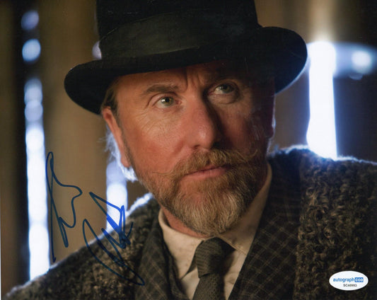 TIM ROTH SIGNED THE HATEFUL EIGHT 8X10 PHOTO (1)  also ACOA certified