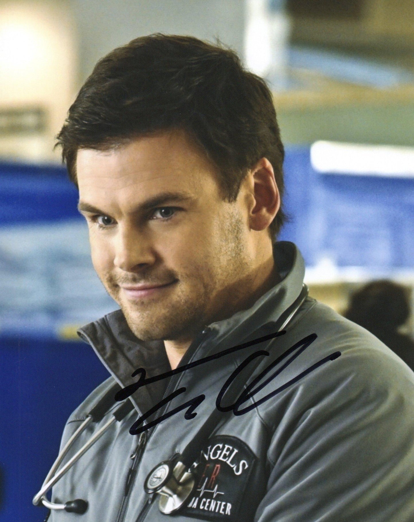 TOMMY DEWEY SIGNED CODE BLACK 8X10 PHOTO (1)