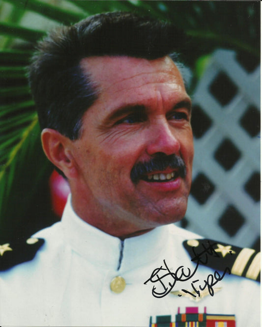 TOM SKERRITT SIGNED TOP GUN 8X10 PHOTO (3)
