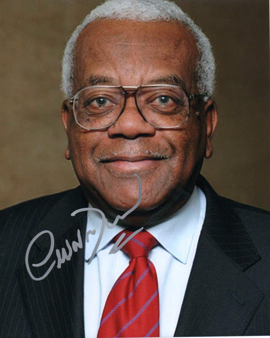 SIR TREVOR MCDONALD SIGNED 8X10 PHOTO (3)