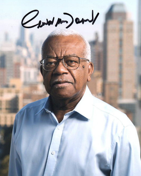 SIR TREVOR MCDONALD SIGNED 8X10 PHOTO (1)